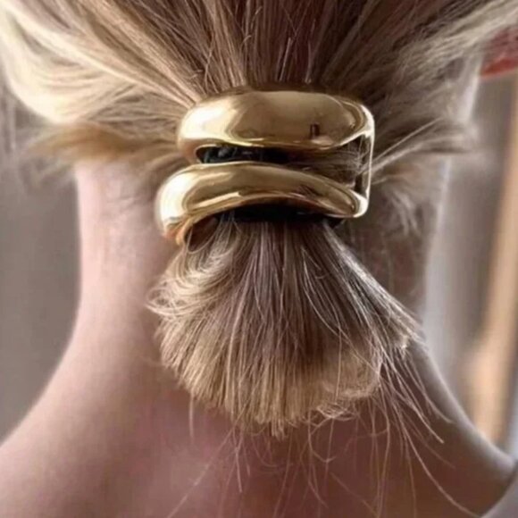 Gold Hair Tie - Picture 1 of 2